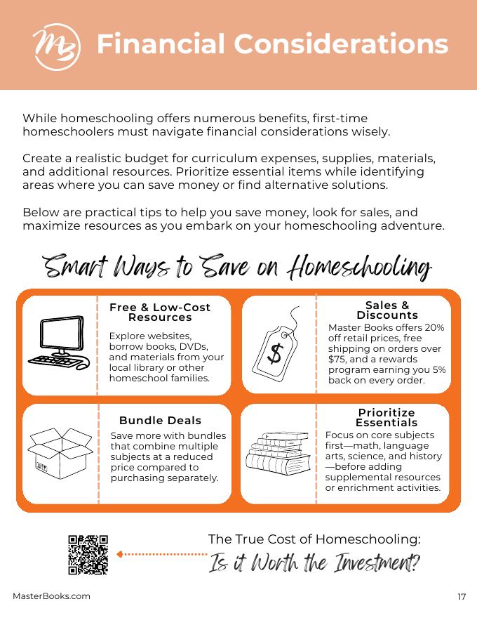Guide page: financial considerations